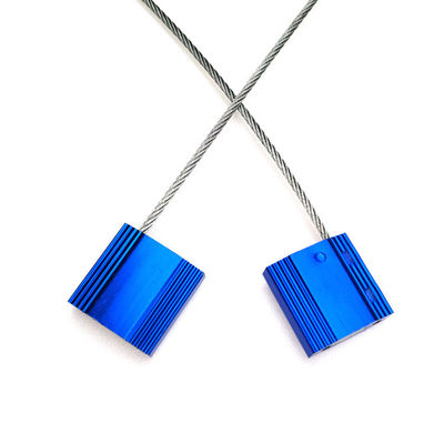 Sellos de cable de seguridad de aleación de aluminio de alambre de acero galvanizado US-CC252