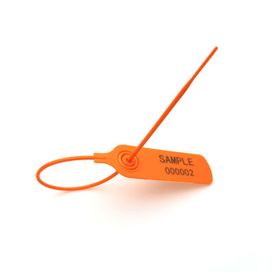 Bolso de plástico personalizado de 300 mm con inserción metálica y sello de manipulación Otra serie US-PS200R