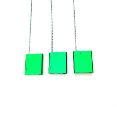 2.0mm Diámetro Impreso con láser de aluminio de seguridad del cable de contenedor de alambre de sello para personalizado