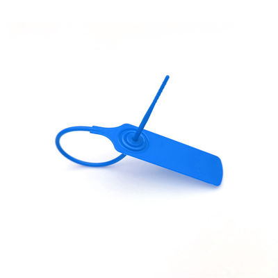Sello de plástico de aerolíneas impermeable de autobloqueo de 200 mm con peso promedio de 2,19 g/pc