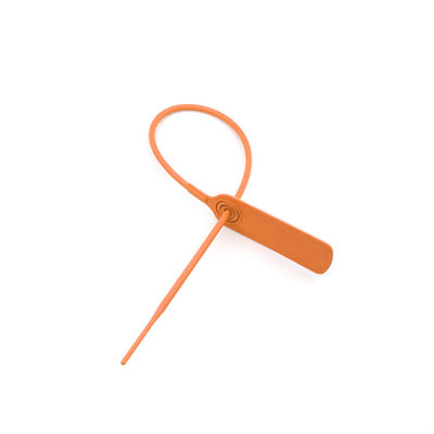 305 mm Pull Tight Plastic Seal Tag para seguridad a prueba de alteraciones 380 N Resistencia a la tracción