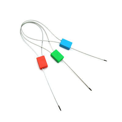 Sello de cable de acero galvanizado con recubrimiento ABS de tira ajustada de plástico para camiones