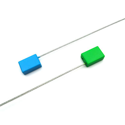 Sello de cable de acero galvanizado con recubrimiento ABS de tira ajustada de plástico para camiones