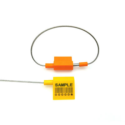 250*27.5*12.4 mm Impreso por láser US-CC182B Seguridad de contenedores de camiones Sello de cable de logística de bloqueo automático