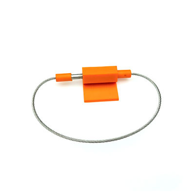 250*27.5*12.4 mm Impreso por láser US-CC182B Seguridad de contenedores de camiones Sello de cable de logística de bloqueo automático