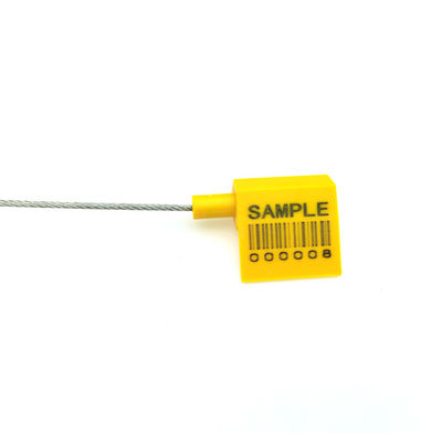 250*27.5*12.4 mm Impreso por láser US-CC182B Seguridad de contenedores de camiones Sello de cable de logística de bloqueo automático
