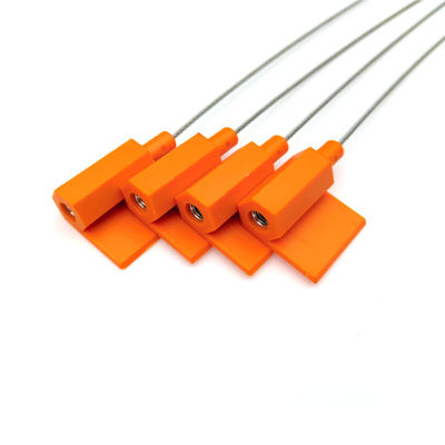 250*27.5*12.4 mm Impreso por láser US-CC182B Seguridad de contenedores de camiones Sello de cable de logística de bloqueo automático