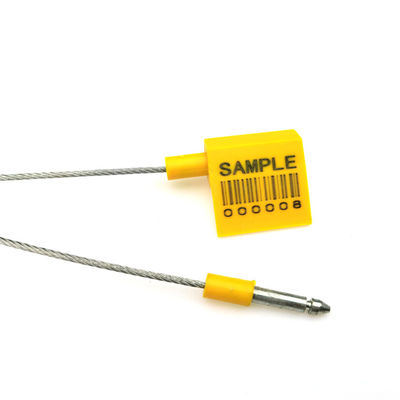 250*27.5*12.4 mm Impreso por láser US-CC182B Seguridad de contenedores de camiones Sello de cable de logística de bloqueo automático