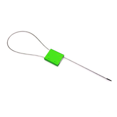 300 mm de longitud de cable expuesto Sello de metal de aleación de aluminio para alambre de seguridad a prueba de manipulaciones