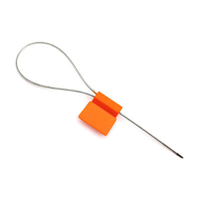 Proteger los cables con ABS recubierto de alambre de acero de etiqueta de seguridad del cable de bloqueo de sellos 1.8mm