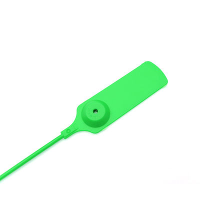 Área de marcado L 38*W 20 mm 200 mm Código de barras Logotipo Numerado Bolsas de plástico Sello de seguridad para el banco