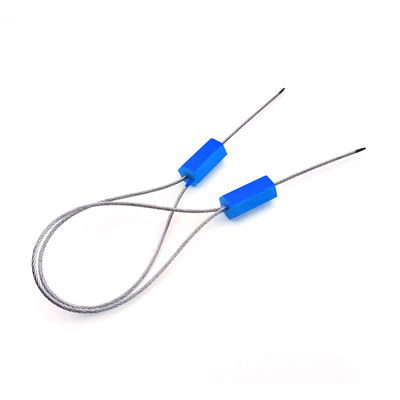 ABS desechable, respetuoso con el medio ambiente, de 1.8 mm, de seguridad hexagonal, sellado por cable de plástico