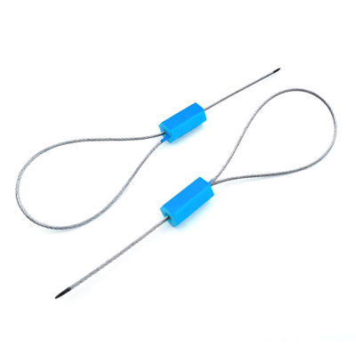 ABS desechable, respetuoso con el medio ambiente, de 1.8 mm, de seguridad hexagonal, sellado por cable de plástico