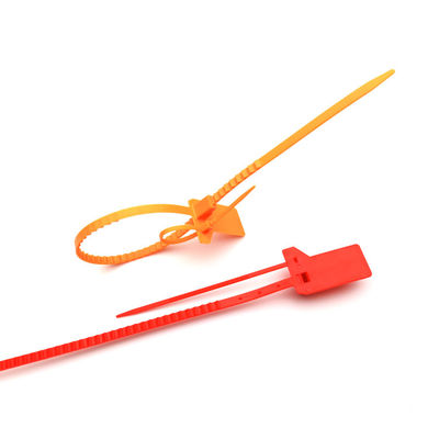 Fácil y seguro US-PS400W Indicativo 400 mm Sello de seguridad de plástico Pull Tight Tag