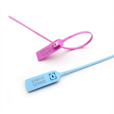 Logística segura de camiones con sello a prueba de alteraciones de 300*24,5*7,6 mm e inserción de metal