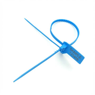 Fácil y seguro US-PS400W Indicativo 400 mm Sello de seguridad de plástico Pull Tight Tag