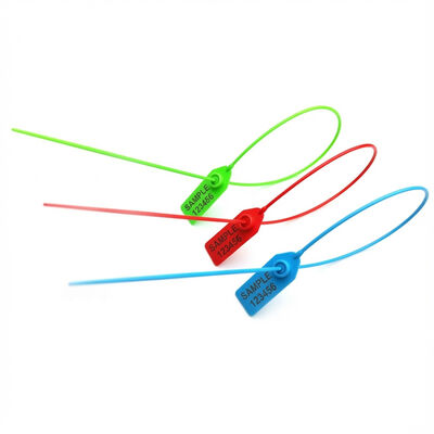 Contenedor de seguridad de sello de acero inoxidable Bloqueo de tira con láser / estampado en caliente Impresión US-PS550