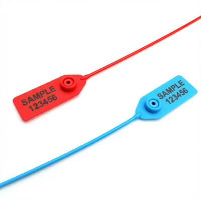 Contenedor de seguridad de sello de acero inoxidable Bloqueo de tira con láser / estampado en caliente Impresión US-PS550