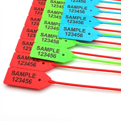 Contenedor de seguridad de sello de acero inoxidable Bloqueo de tira con láser / estampado en caliente Impresión US-PS550