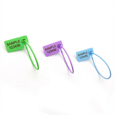1.70 g / pc ABS US-PS170FL prueba de manipulación de plástico sello de seguridad etiqueta para prendas de vestir ropa zapatos