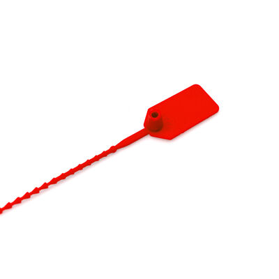 US-PS230B 230 mm Sello de plástico de nylon hermético para PA Largo de trabajo Bolso de seguridad de 150 mm