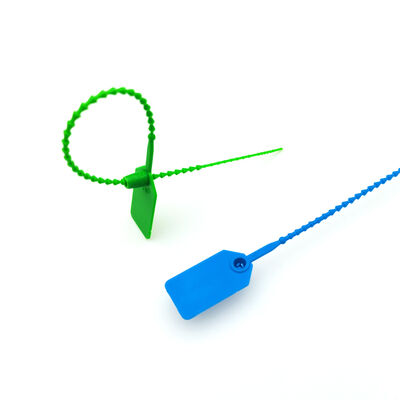 US-PS230B 230 mm Sello de plástico de nylon hermético para PA Largo de trabajo Bolso de seguridad de 150 mm