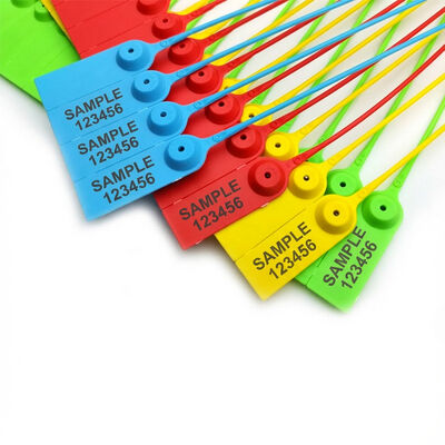 Asegurar sus artículos con números personalizados Tirar sellos apretados Marcado Área L 37,5 * W 19,5 mm