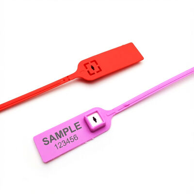 Sello de manipulación de plástico desechable para camión longitud de trabajo 280mm US-PS380M 380*24.5*7.6mm